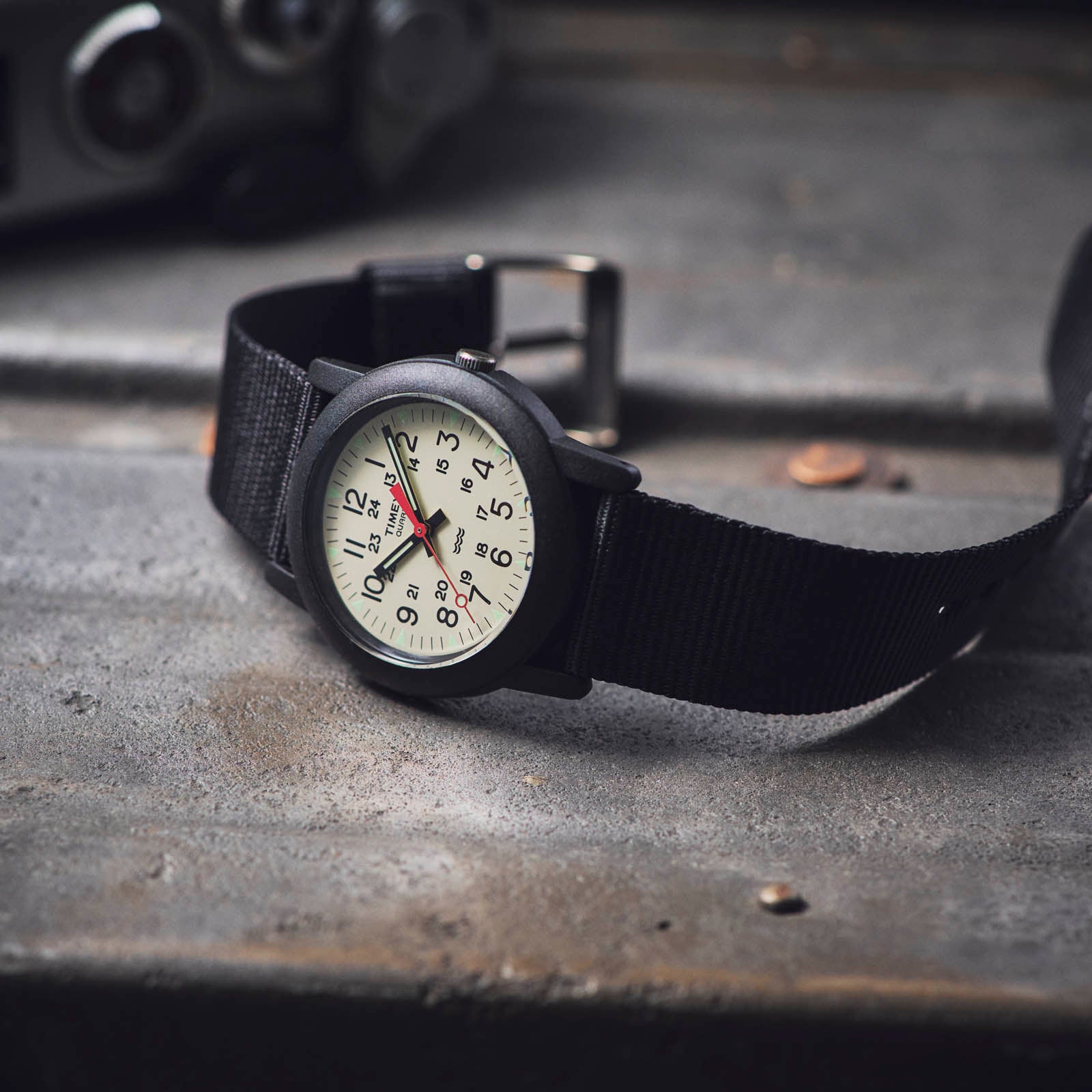 34mm Camper Black – TIMEX JAPAN