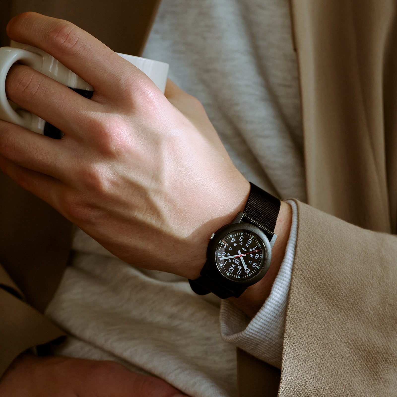 Camper 34mm Black T18581 – TIMEX JAPAN