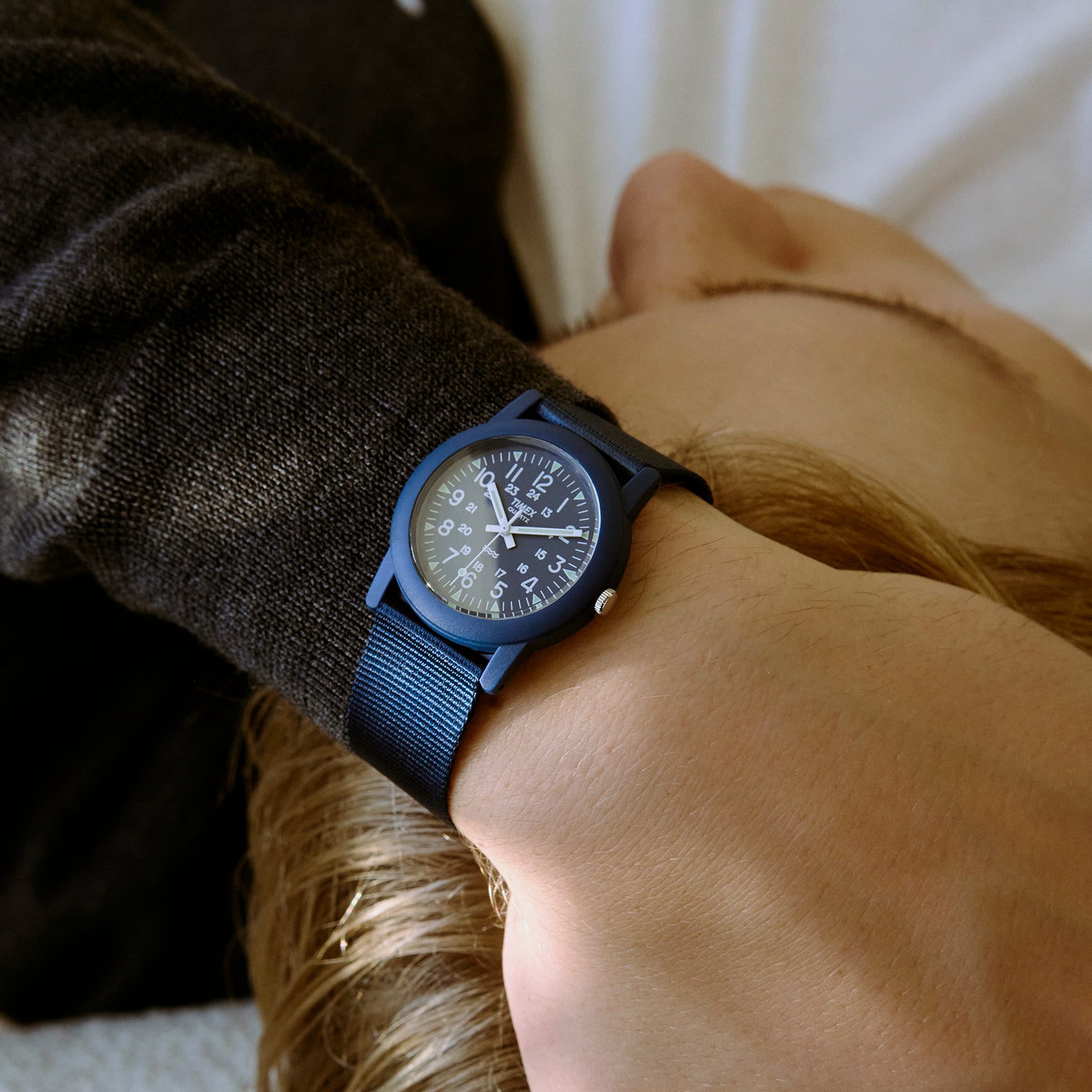 Camper 34mm Navy T2N257 – TIMEX JAPAN