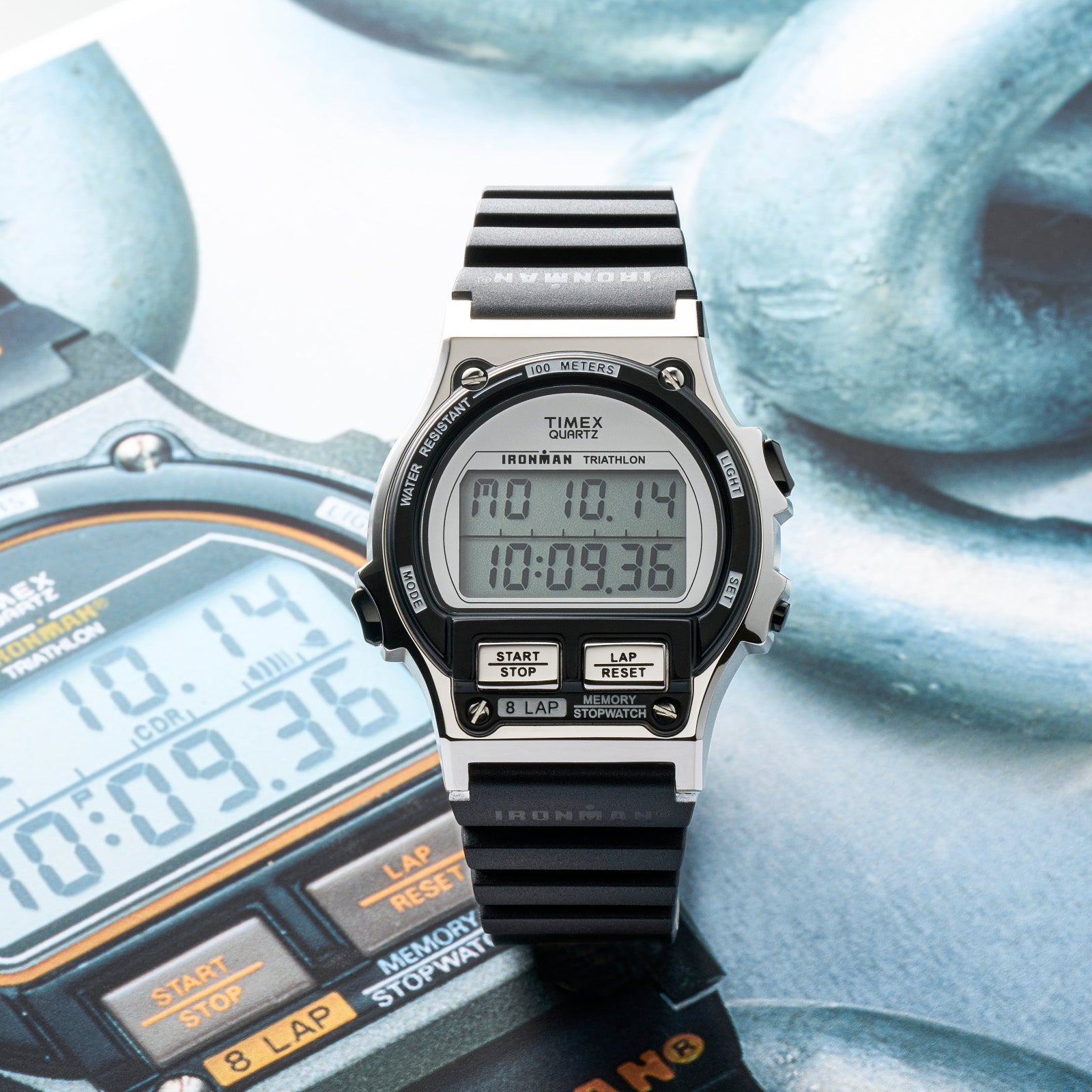 Timex Ironman Triathlon 8LAP デジタル腕時計 TIMEX IRONMAN 8LAP gray color | eBay