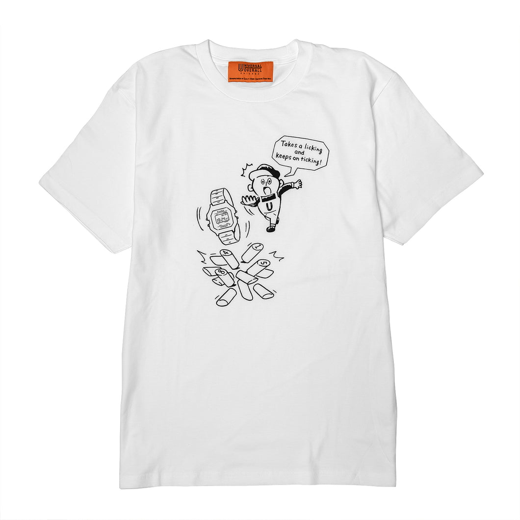 TIMEX x Mölkky x UNIVERSAL OVERALL short sleeve tee